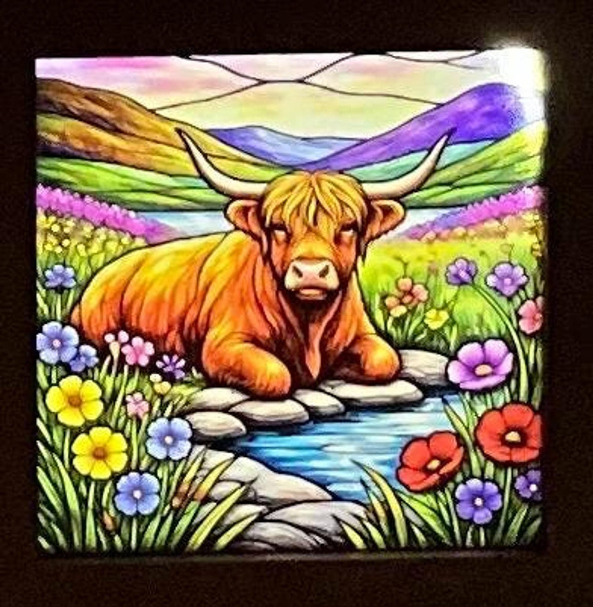 Interchangeable Night Light Panels Only, Colorful Artwork Designs for Custom Nightlight